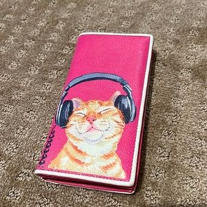 Music cat wallet